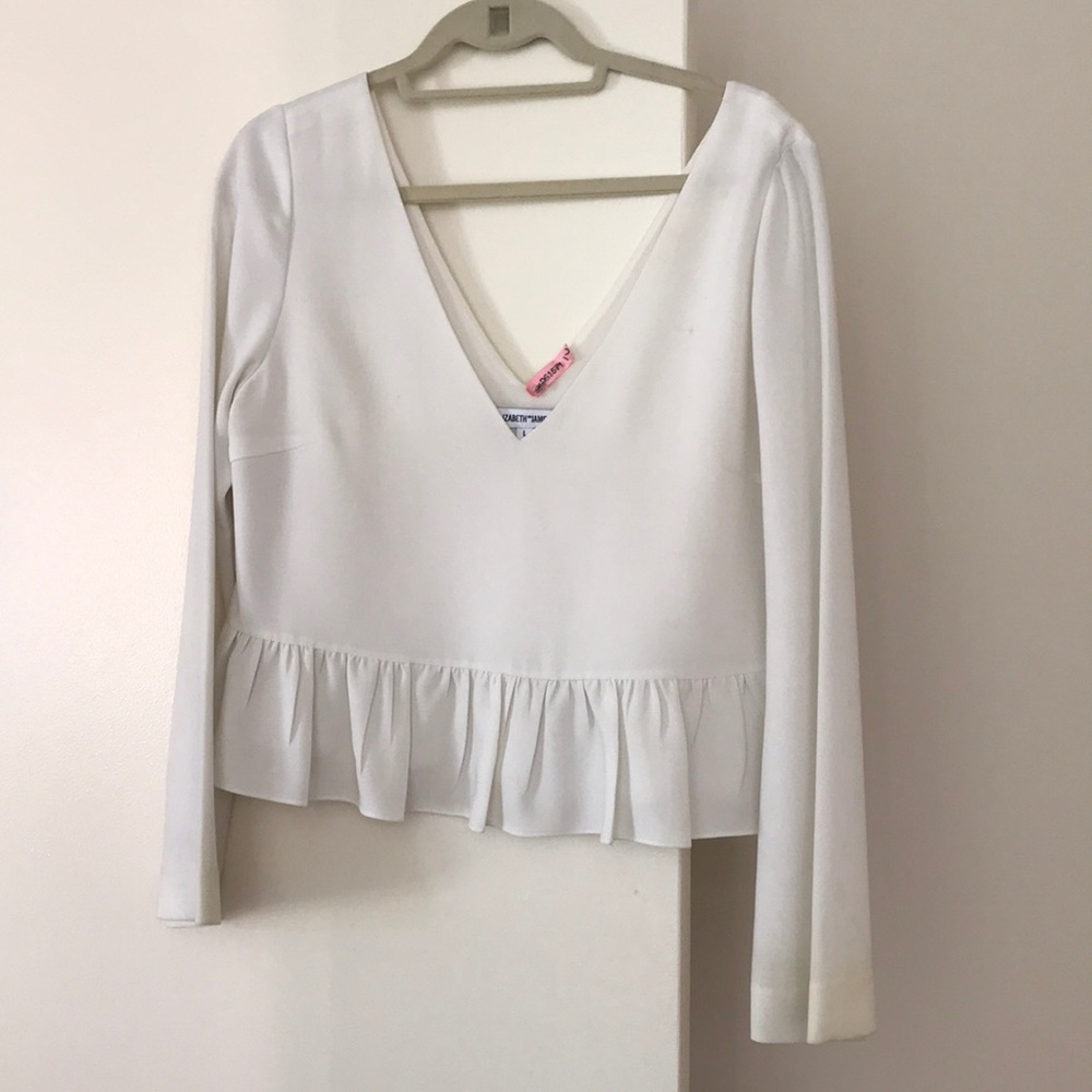 MOVING SALE: Elizabeth and James Silk Top